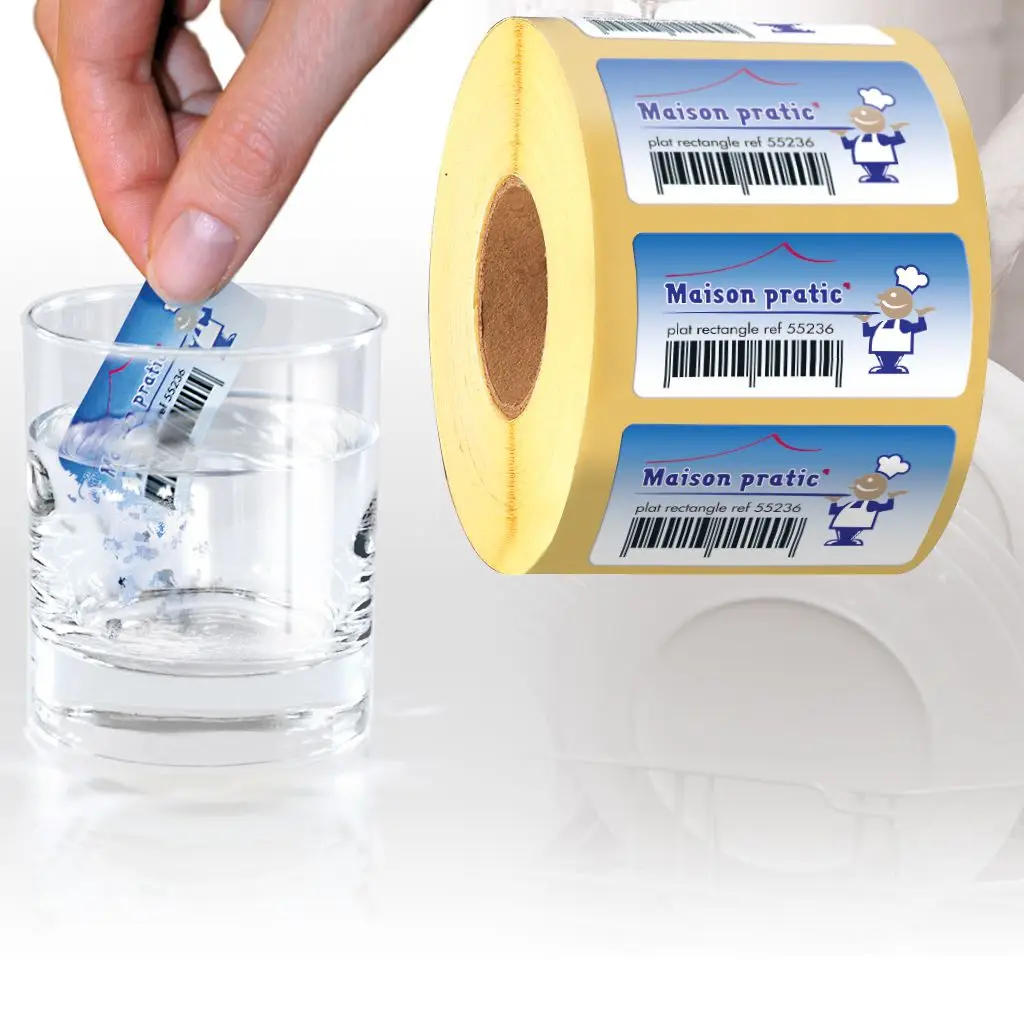 etiquettes autocollantes hydrosoluble soluble dans l eau