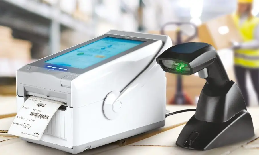 SATO FX3-LX cutter imprimante