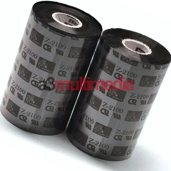 Rouleau ruban thermique Zebra 2300 mandrin 0.5 pouce pour GK420t GX420t GX430t GC420t