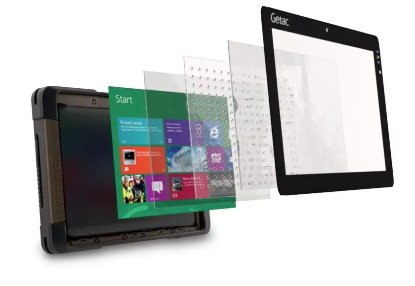 Tablette durcie Getac T800 windows