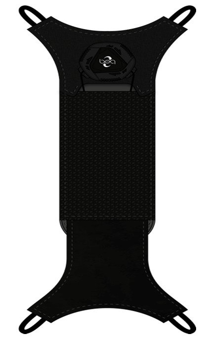 sangle fixation serrage  etui housse brassard main libre avant bras portable smartphon zebra TC22 TC27