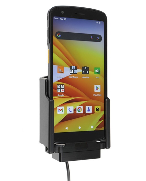 support actif alimenté véhicule portable zebra TC22 TC27