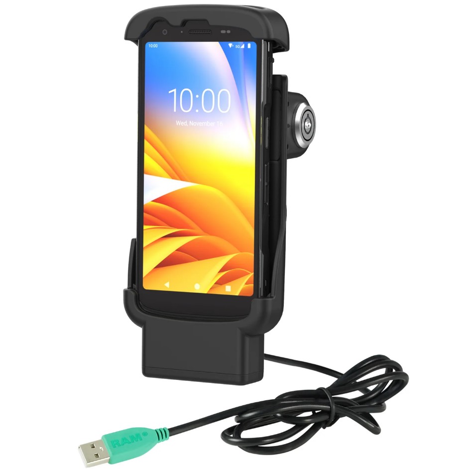 Socle véhicule portable  smartphone zebra TC53 TC58
