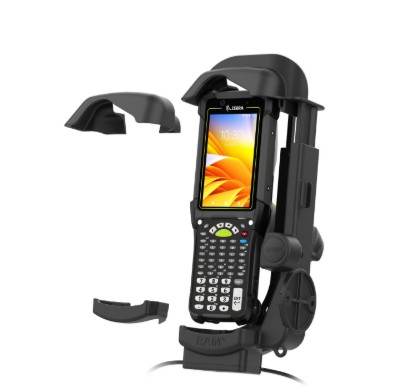 support actif véhicule portable zebra mc9300 mc9400 mc9450 mc93 mc94