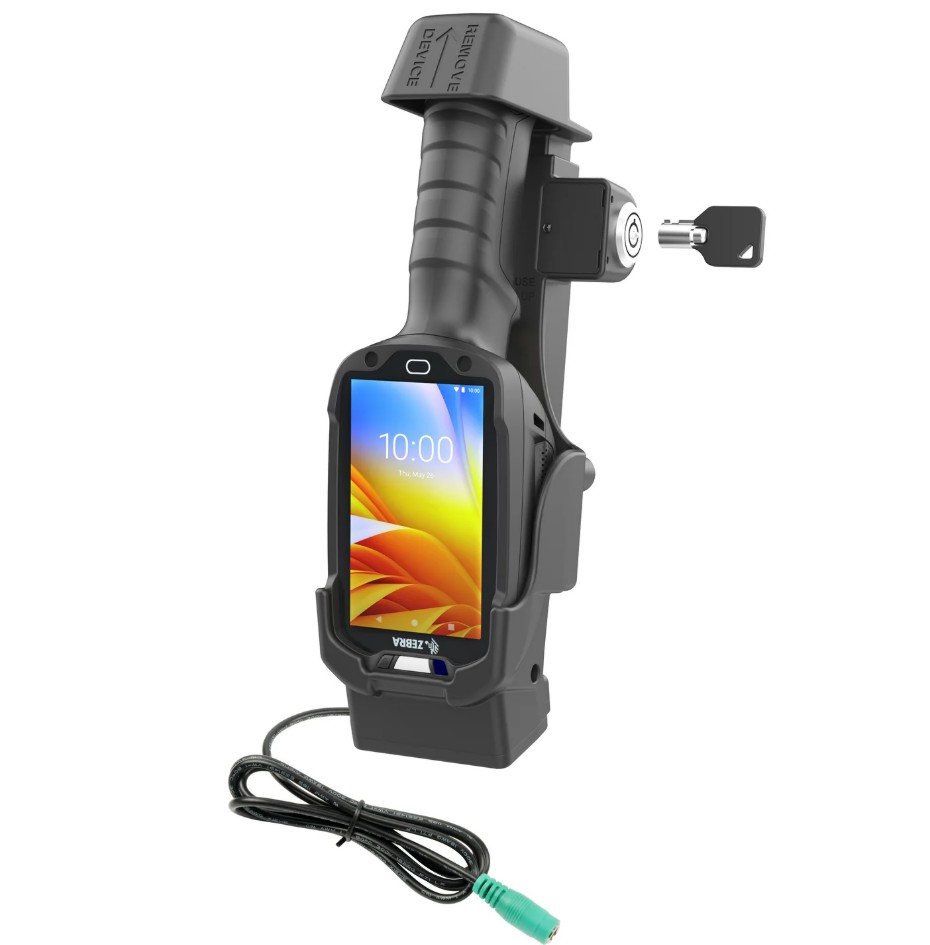 support alimenté voiture camion bateau portable zebra tc83 tc8300