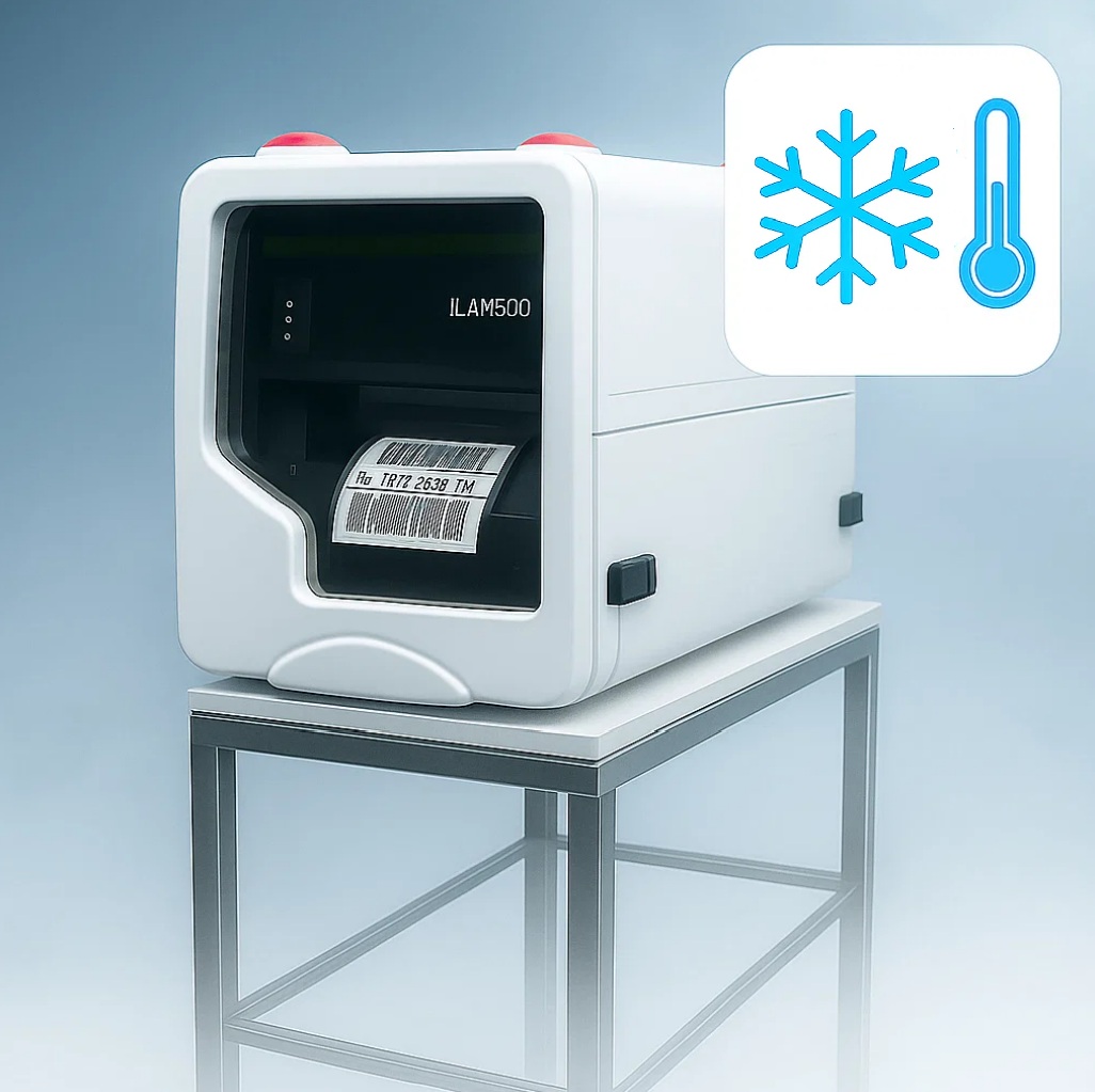 Coffret de protection grand froid congélateur imprimante étiquette