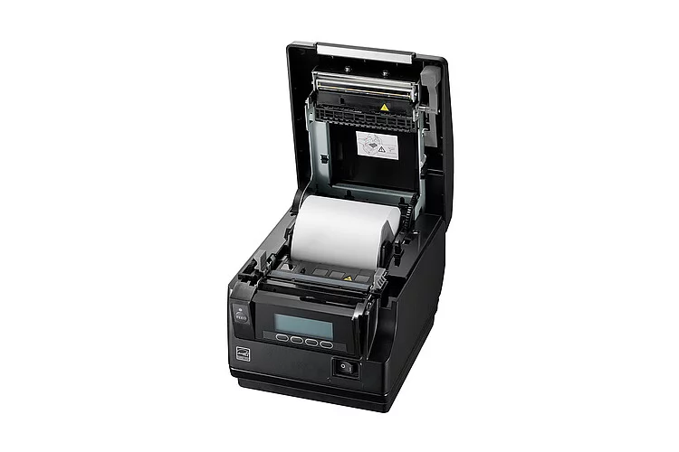 Sortie papier frontale de la Citizen CT-S851III