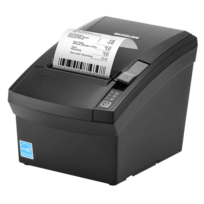 Connectique USB Ethernet et série de la BIXOLON SRP-330III