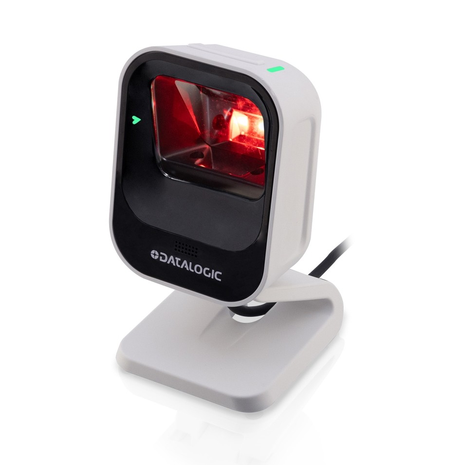lecteur code barre pharmacie datalogic magellan 900i blanc