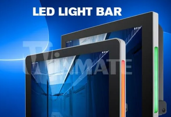 Panel PC Winmate 7 pouces connectique USB RS232 PoE RJ45