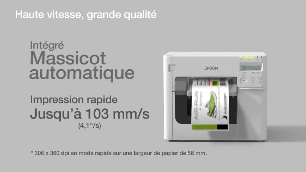 EPSON - TM-C3500 - Imprimante étiquettes couleur haute qualité