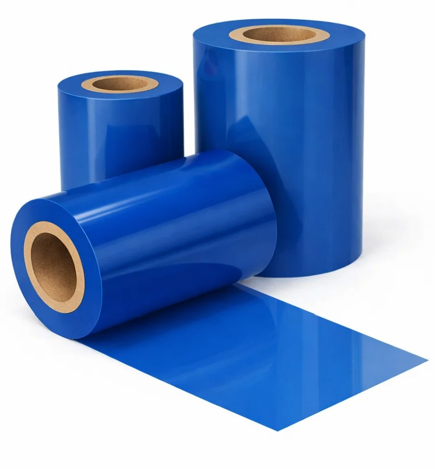 bobine ruban transfert thermique bleu royal