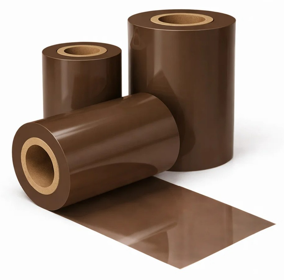 ruban tranfert thermique brun marron