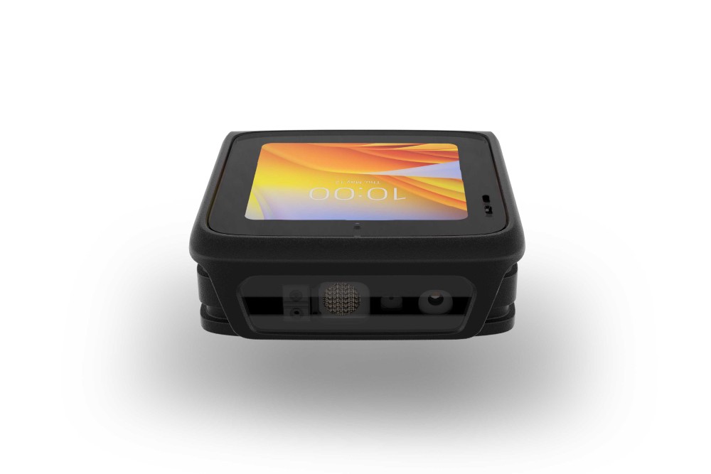 Verre renforcé de l'écran tactile du Zebra WS501 résistant aux rayures extrêmes.