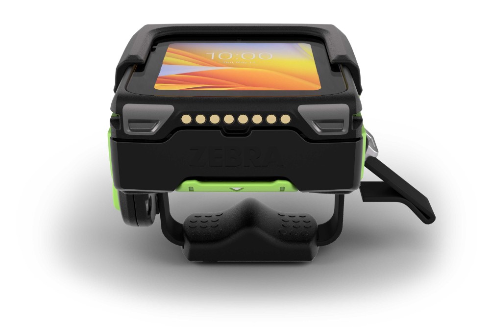 Écran AMOLED couleur 2 pouces du Zebra WS501 offrant une lisibilité parfaite.