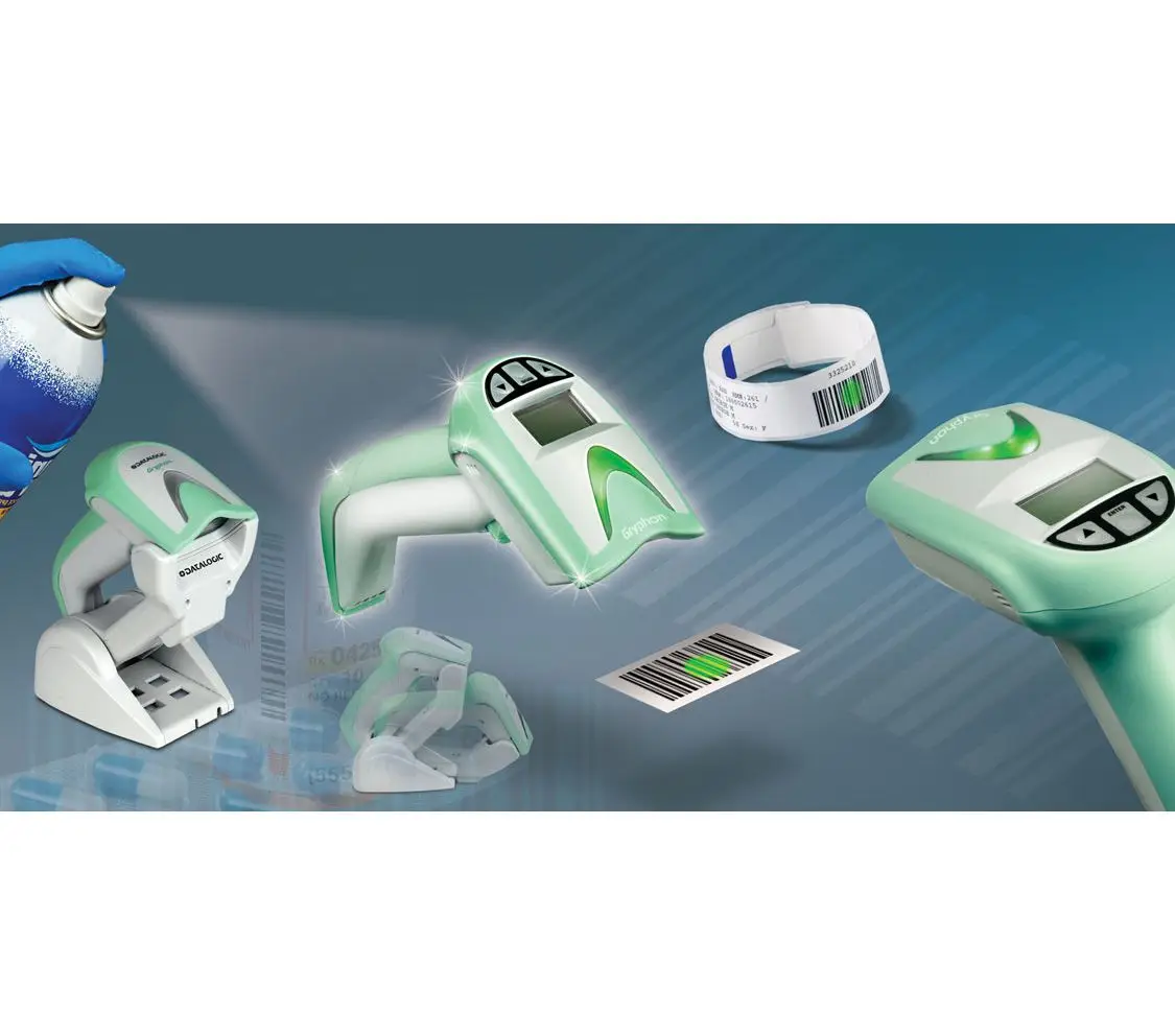 Lecteur code barre antimicrobien