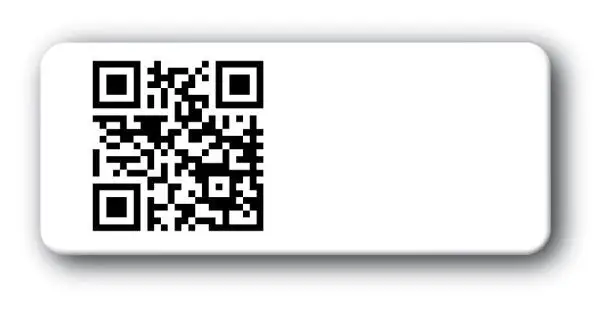 etiquette qr code variable
