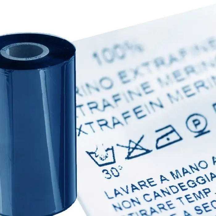ruban transfert sp&eacute;cial textile bleu