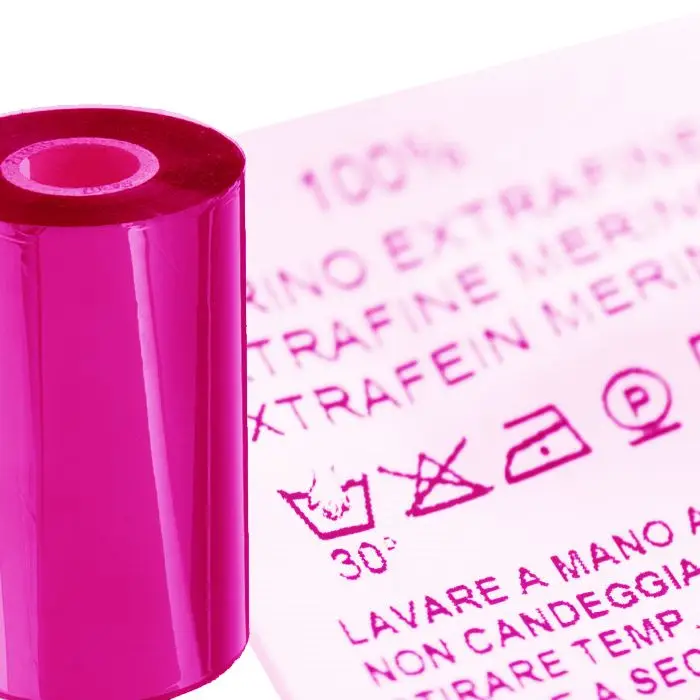 Aperçu RUBAN TRANSFERT THERMIQUE SPECIAL TEXTILE ROSE