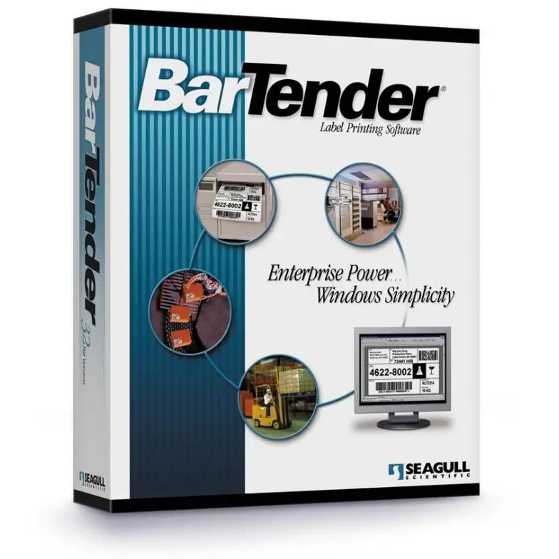 logiciel etiquetage bartender 10