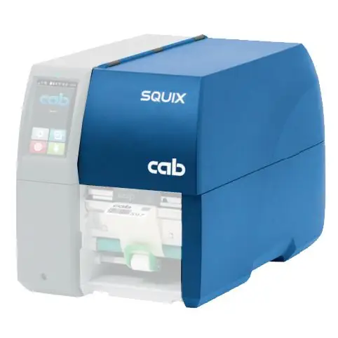 Capot d&eacute;tectable bleu imprimante