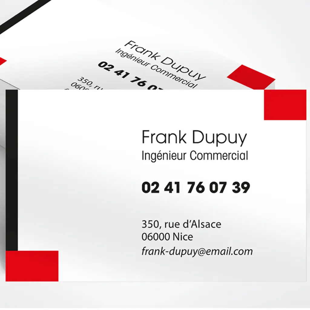 cartes de visite calques