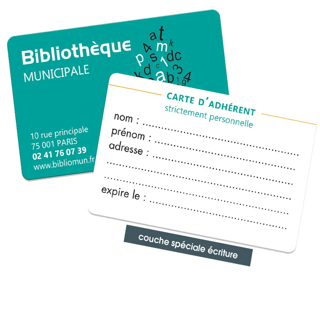 carte adherent classique