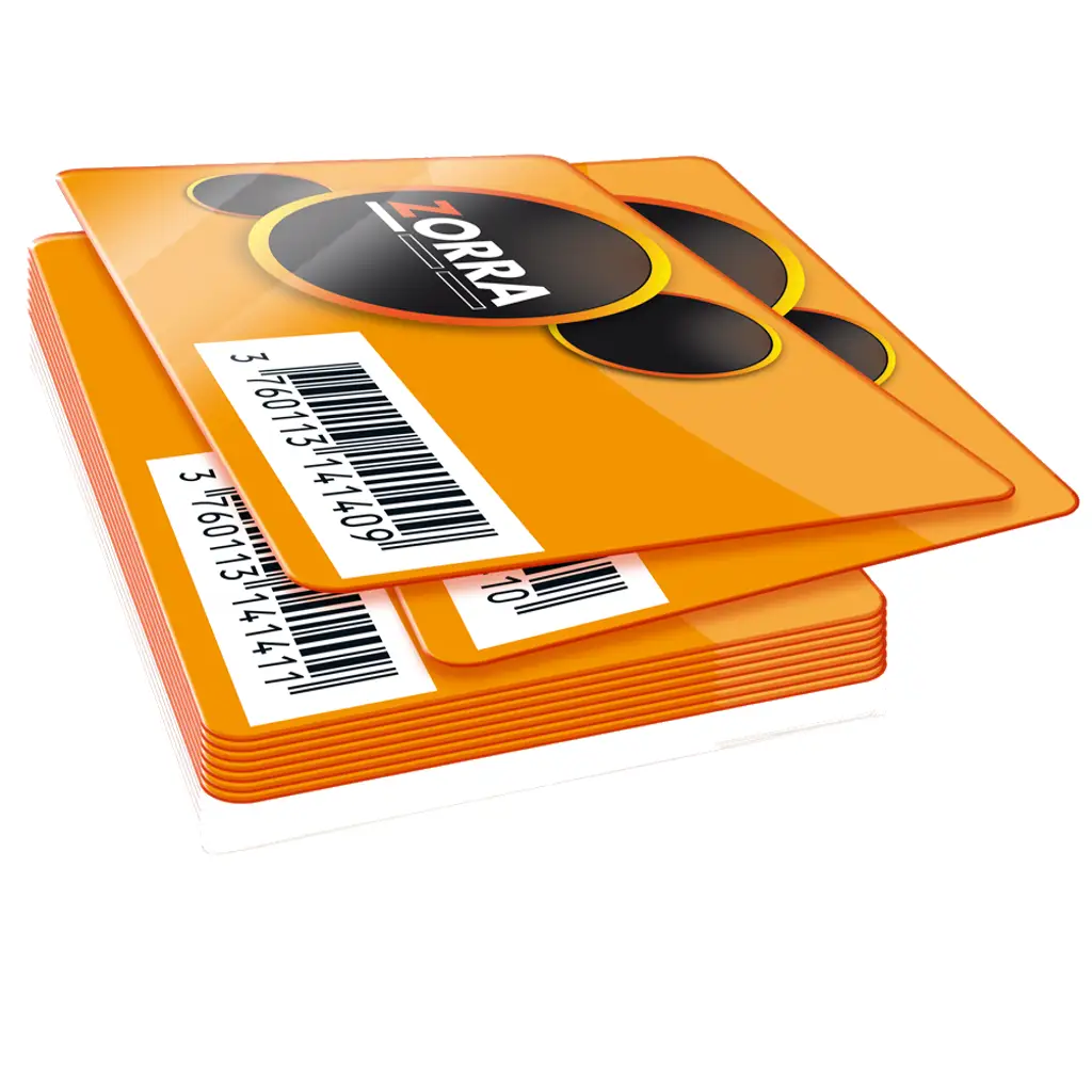 cartes data variable code barre