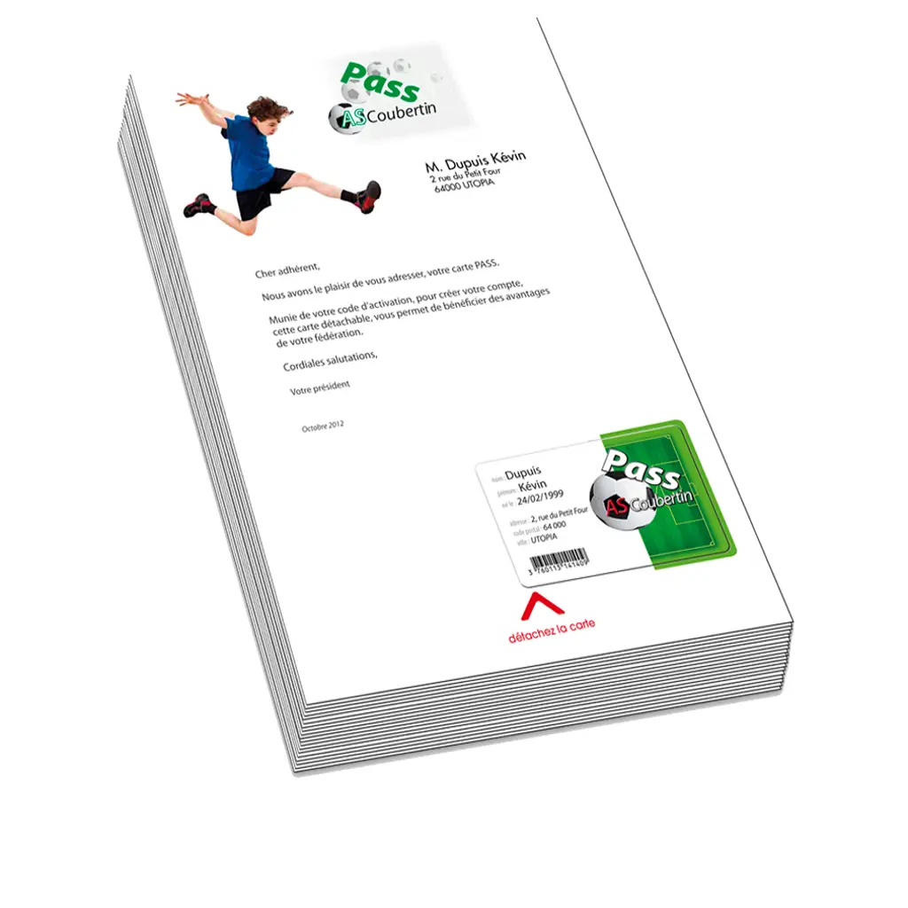 cartes adherents integree