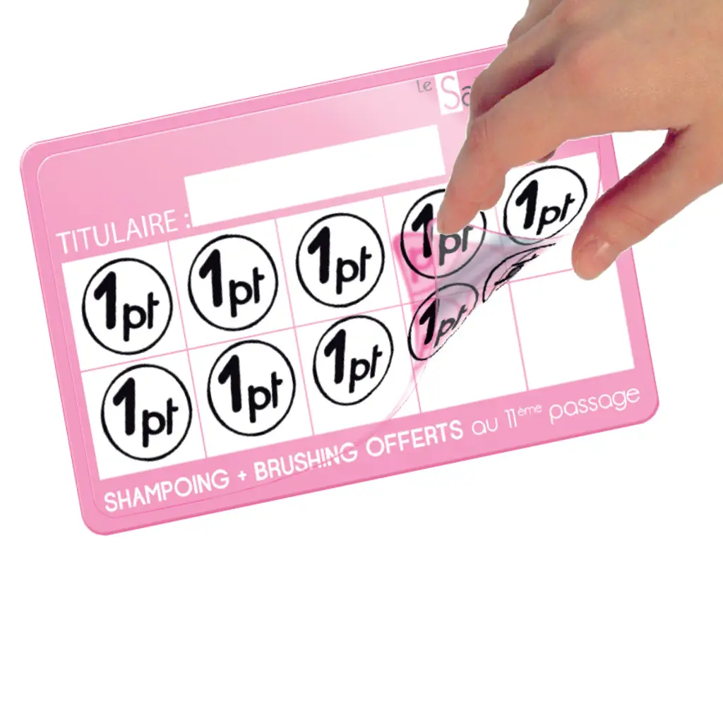 carte adherent tampon