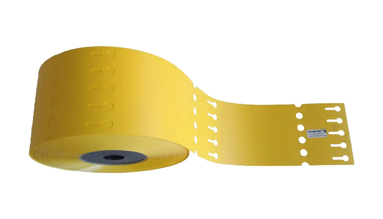 etiquette boucles horticulture  jaune