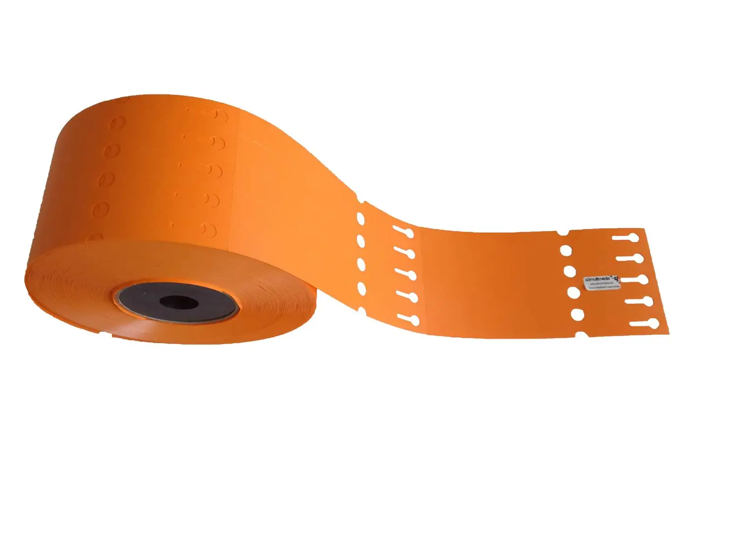 etiquette boucles horticulture orange
