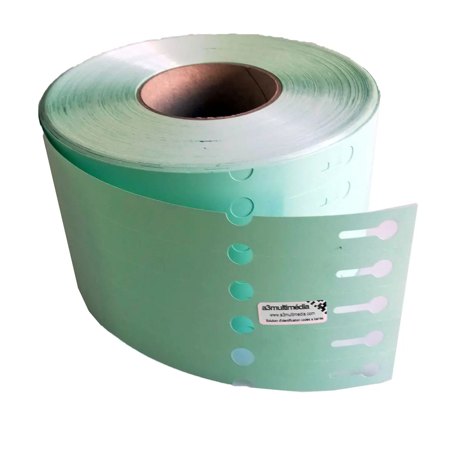 etiquette boucle horticole verte