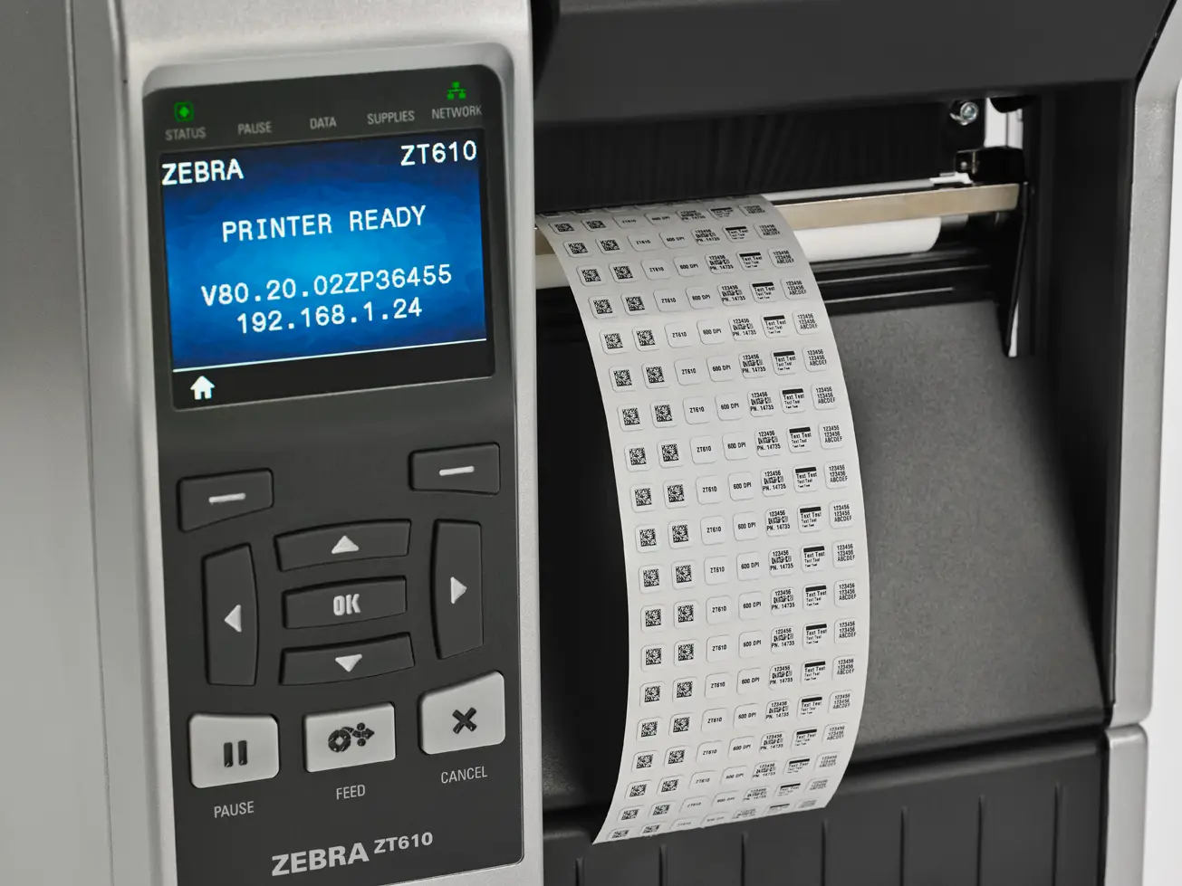 carte sans fils wifi bluetooth imprimante zebra zt610 zt510 zt620