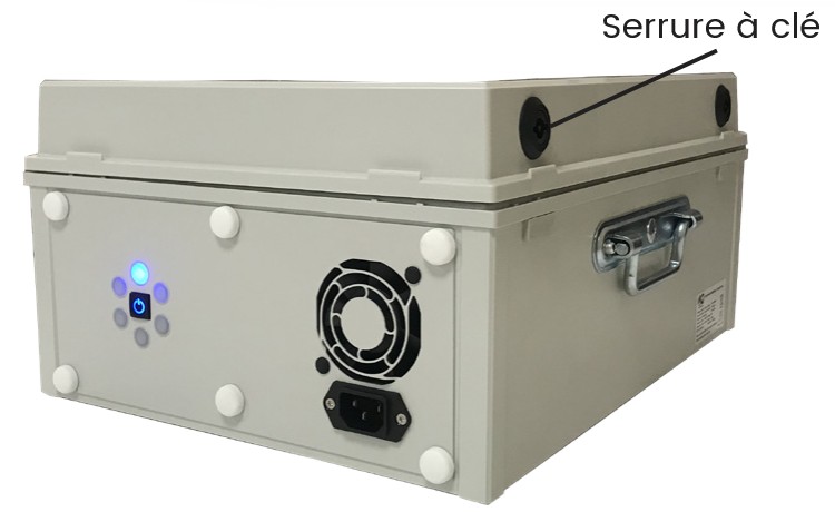 Alimentation embarquée chariot logistique Bloc électrique