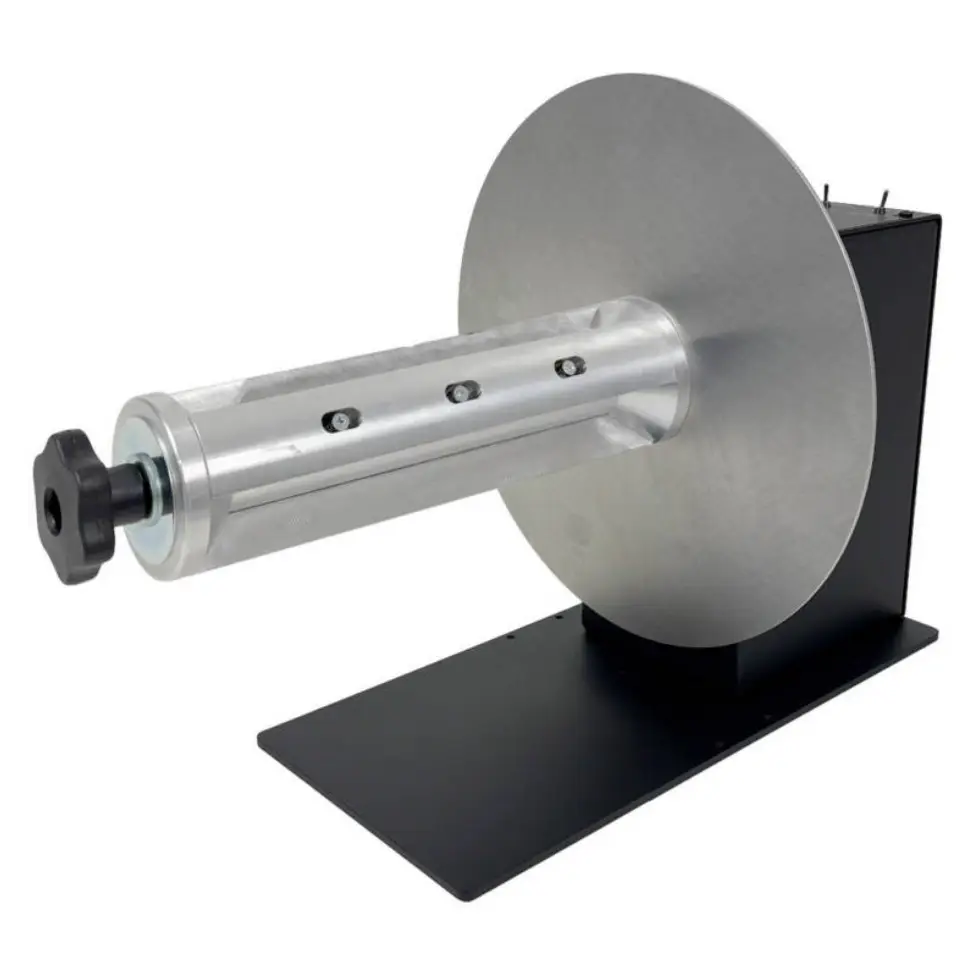 Rebobineuse etiquettes Labelmate CAT-3-CHUCK acier 300mm rouleau 125cms