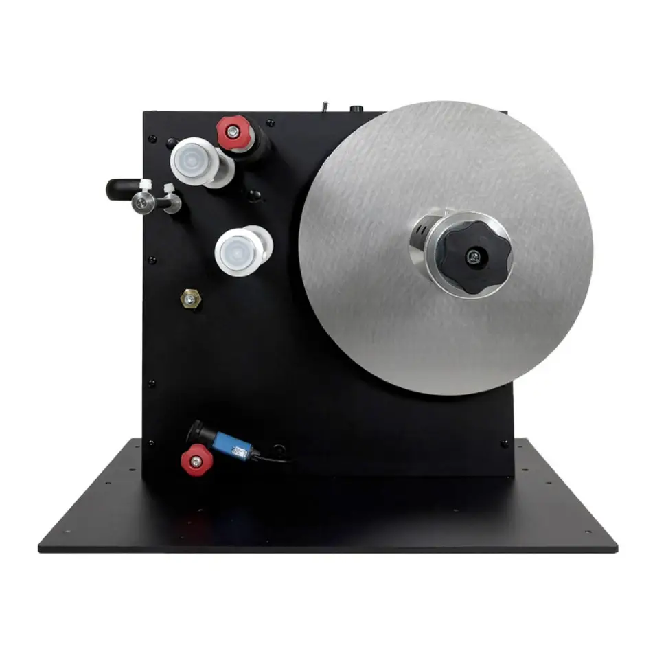 Rebobineuse Labelmate ZCAT-10 255mm 300mm tension reglable rouleau serre