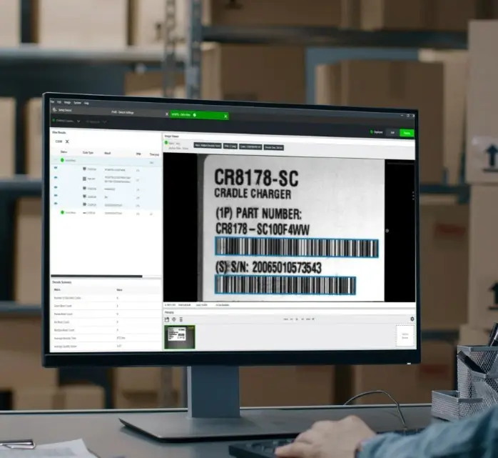 scanner codes barres Zebra FS20 boitier IP65 compact
