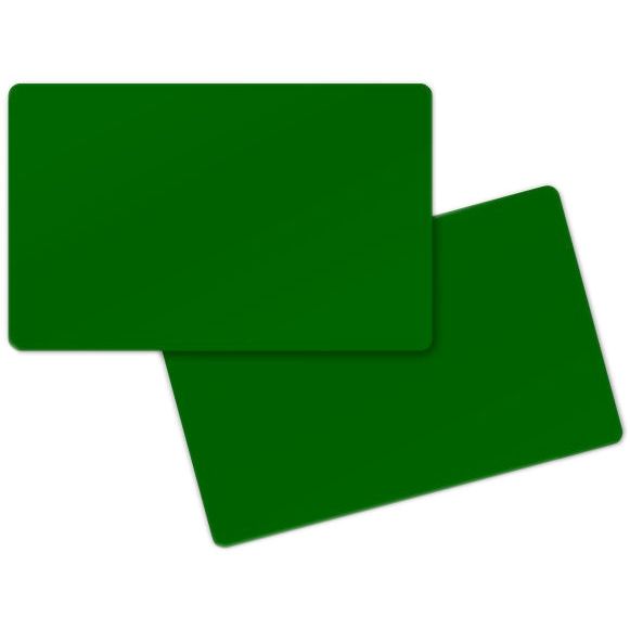 carte pvc vert badges