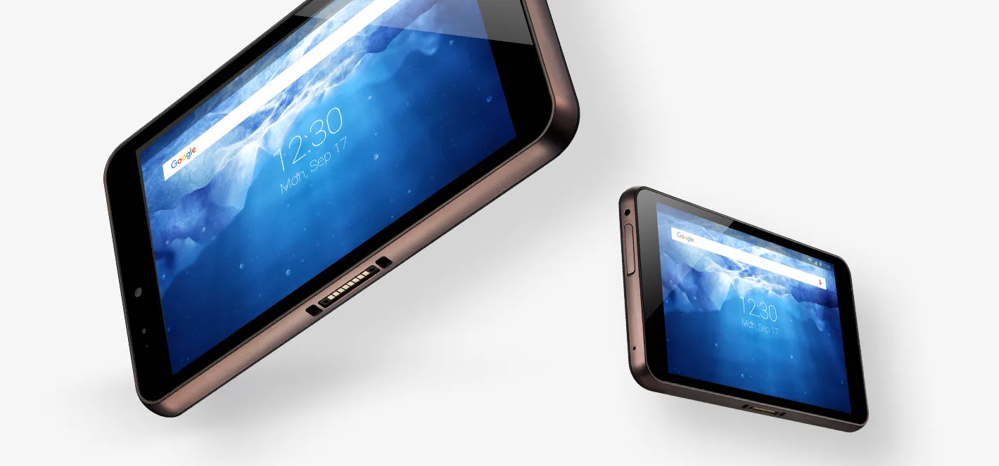 Terminal mobile durci Bluebird RT080 pour la logistique