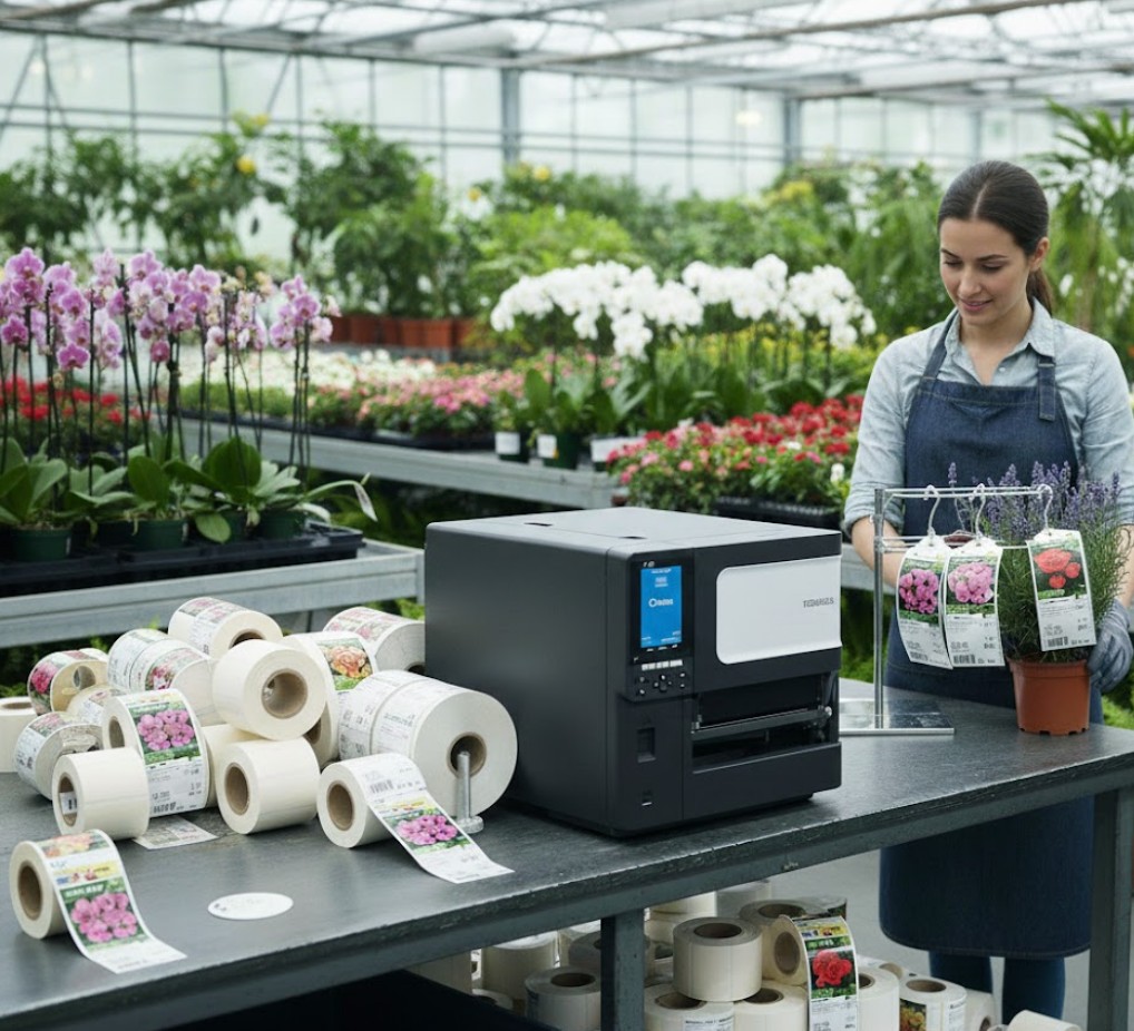 Étiqueteuse industrielle Toshiba BX610T secteurs logistiques.