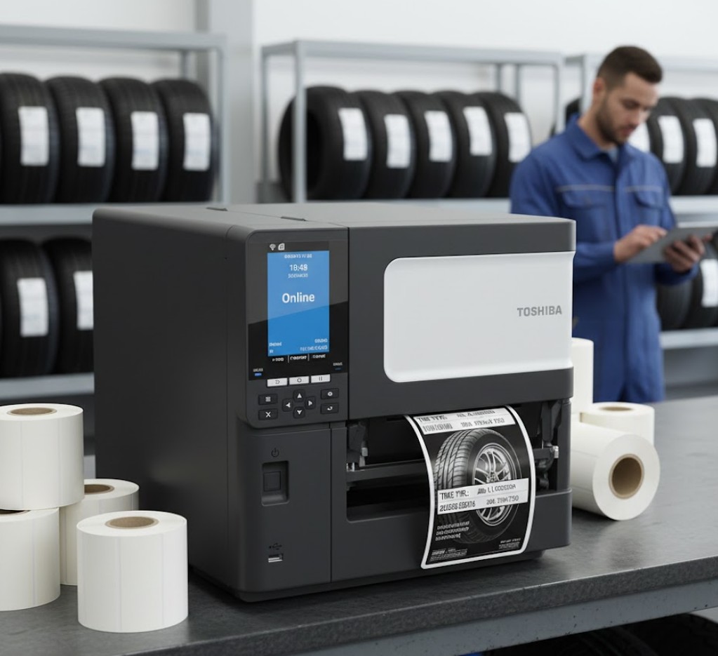 Toshiba BX610T 6 pouces imprimante industrielle Near‑Edge.