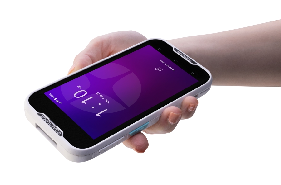 Scanner code-barres Datalogic Memor 11 HC Green Spot pour hôpitaux