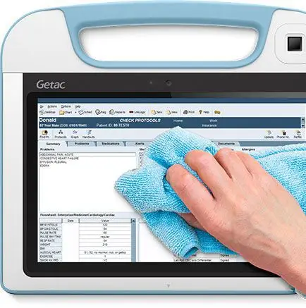 tablette hopitaux RX10H getac
