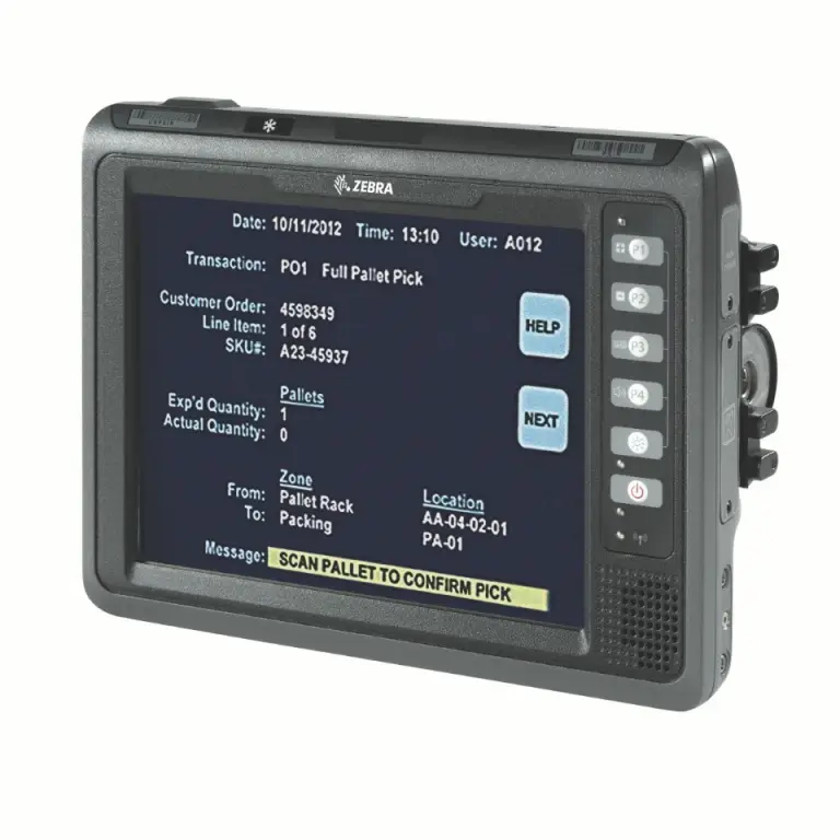 terminal embarqu&eacute; motorola zebra vc70n0
