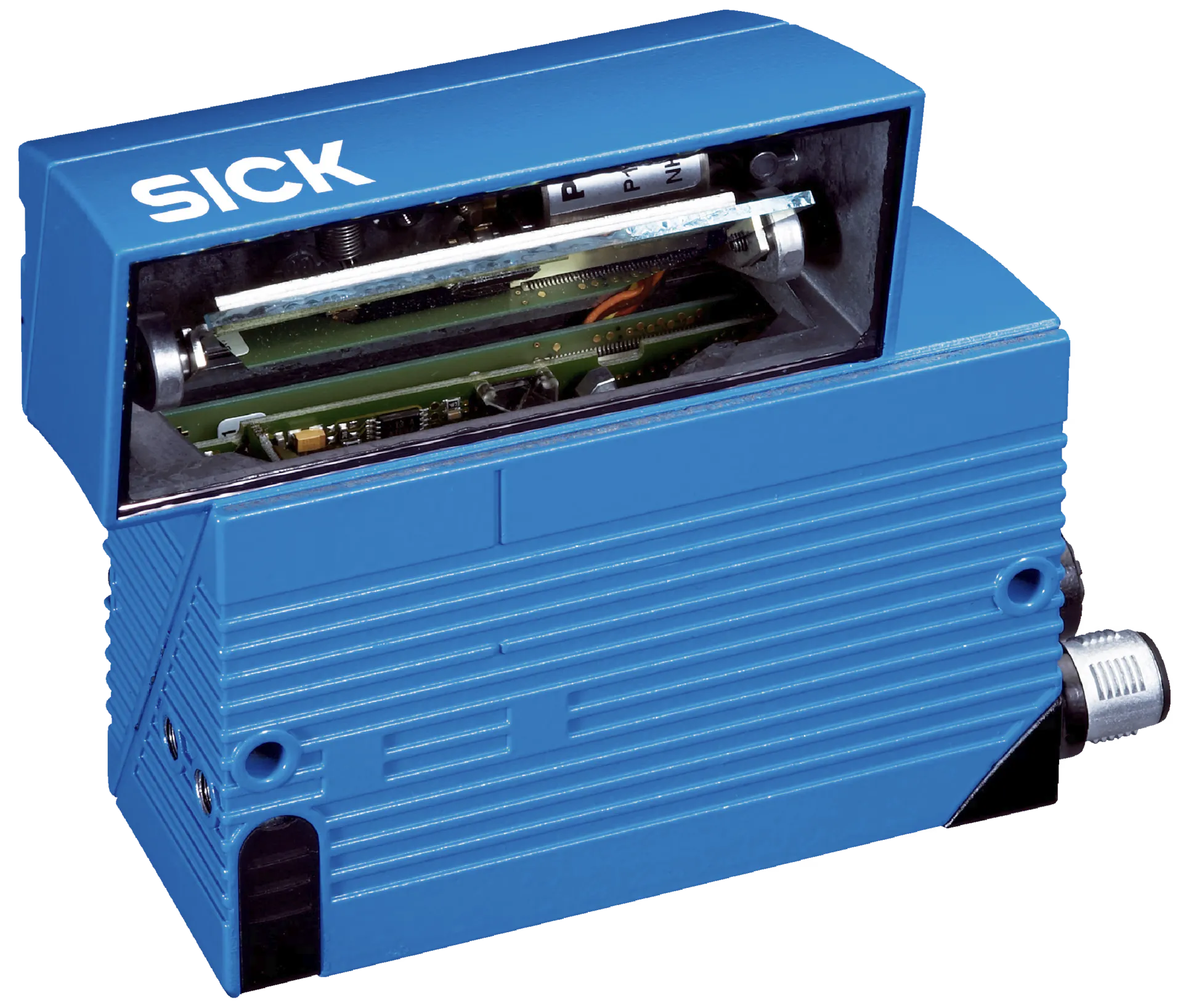 SICK CLV65x oscillant palettes colis intralogistique