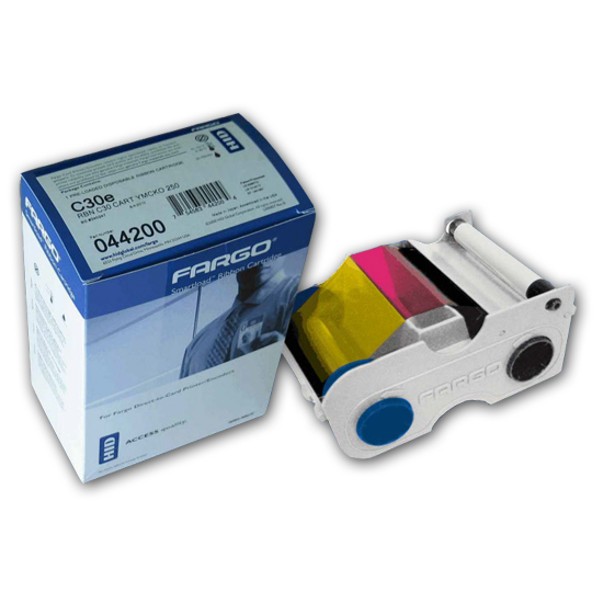 HID FARGO - 044200 - Cartouche Ymcko pour fargo c30 avec rouleau de nettoyage