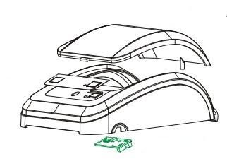 ZEBRA - 105934-005 - Gk/gx420d kit d'assemblage du capot (thermique direct)