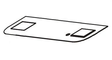 ZEBRA - 105934-062 - Plaque signal&eacute;tique, gx420d (thermique direct)