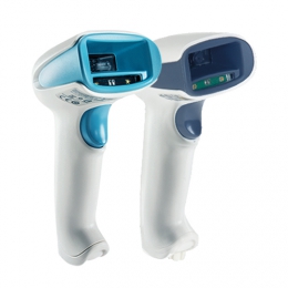 HONEYWELL - 1902HHD-5USB-5COLF - Honeywell Enhanced Xenon 1902h FIPS, bluetooth, 2D, HD, couleur, multi-IF, FIPS, en kit (USB), blanc, bleu